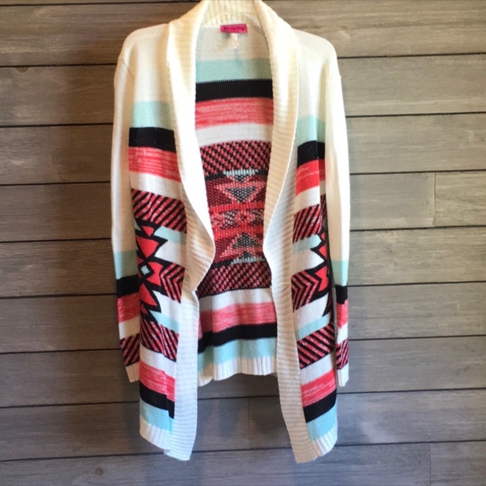 Super soft vibrant color sweater medium